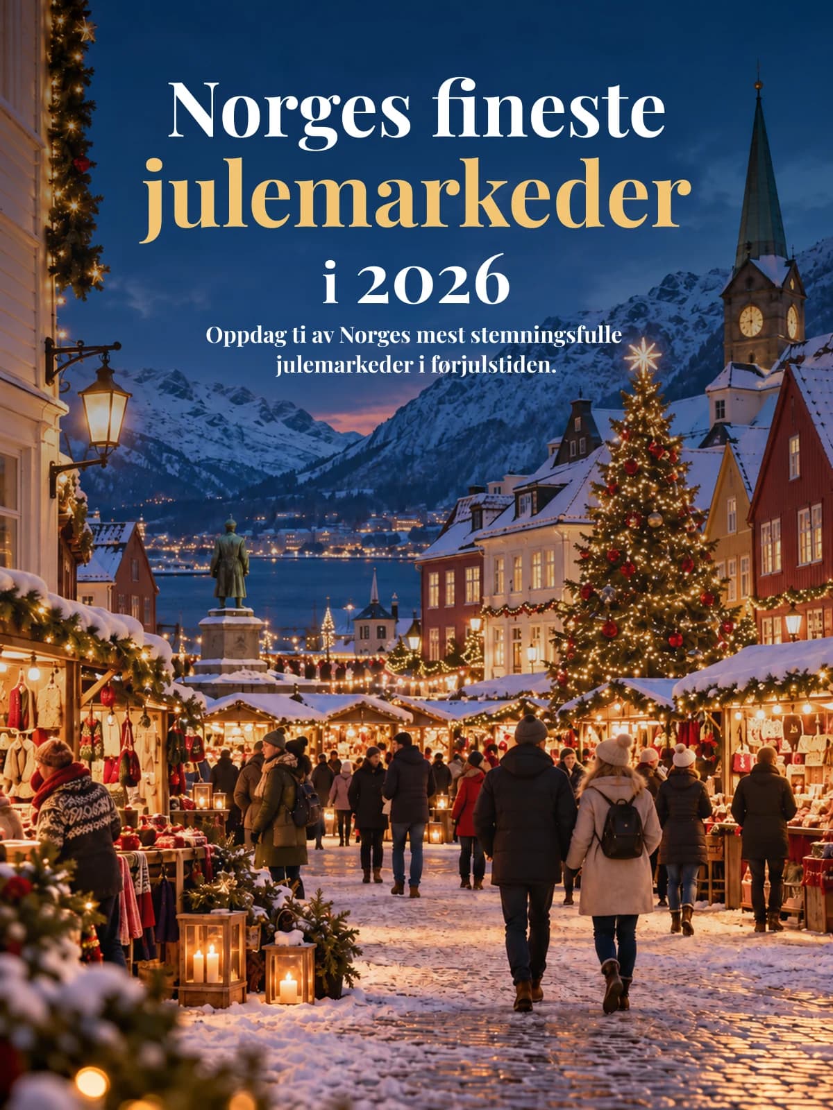 Julemarkeder i Norge 2026: Her finner du den ekte julestemningen